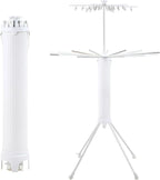 Collapsible Clothes Drying Rack, Space-Saving Foldable Laundry Airer for Indoor Use-Ridorn