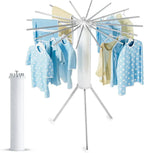 Collapsible Clothes Drying Rack, Space-Saving Foldable Laundry Airer for Indoor Use-Ridorn