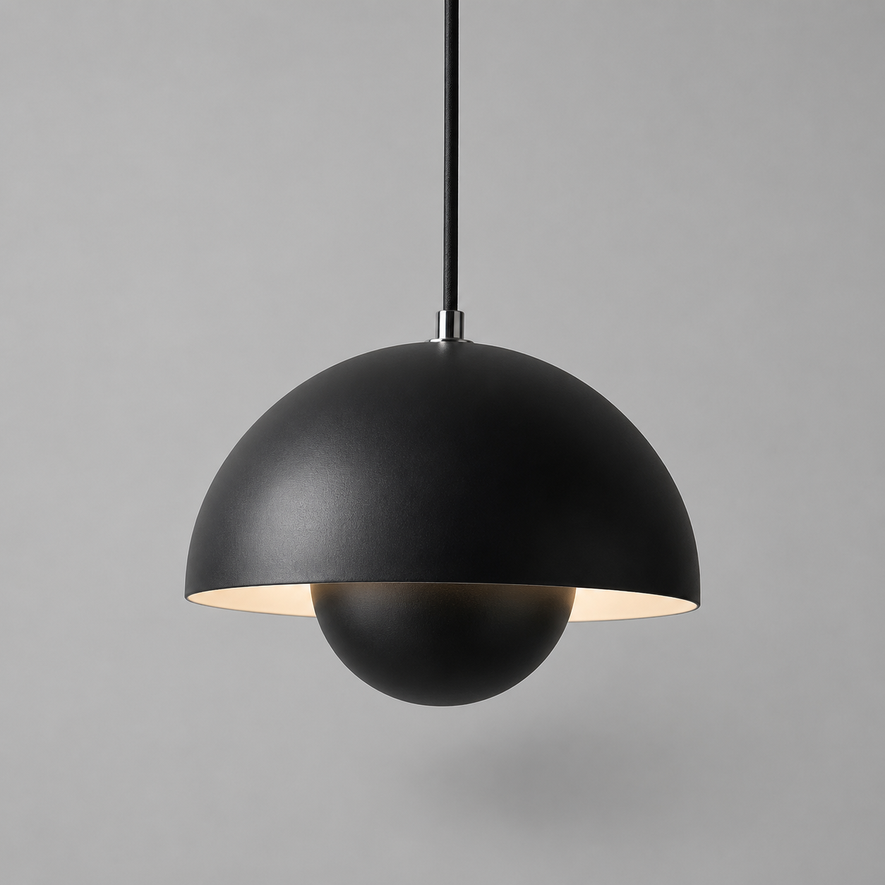 Colourful Half-Circle Chandelier – Modern Scandinavian Ceiling Light