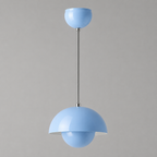 Colourful Half-Circle Chandelier – Modern Scandinavian Ceiling Light