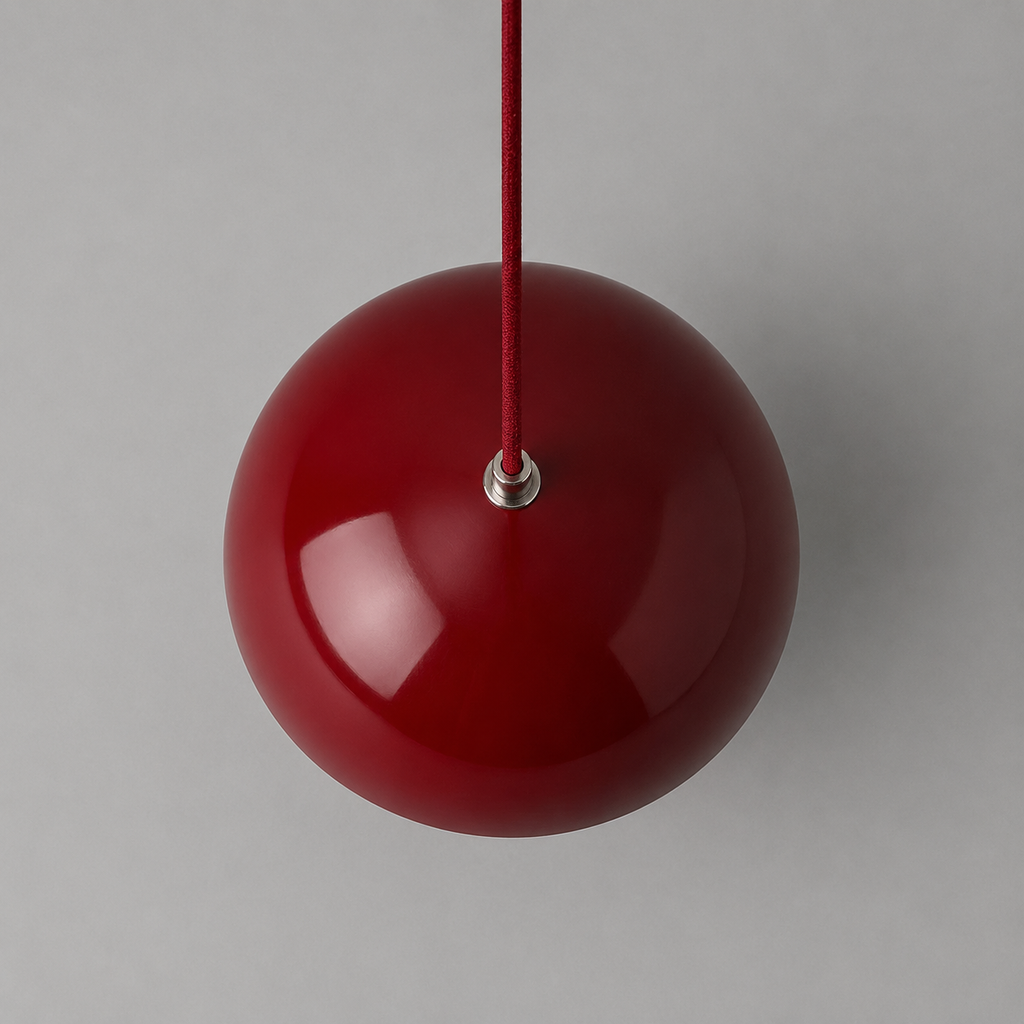 Colourful Half-Circle Chandelier – Modern Scandinavian Ceiling Light