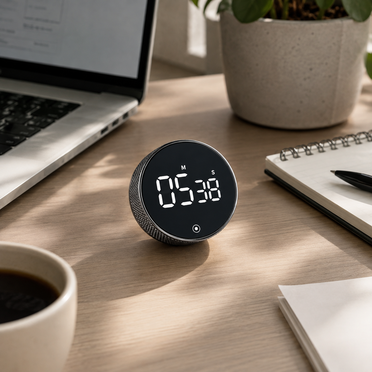 Compact Productivity Timer for Enhanced Focus