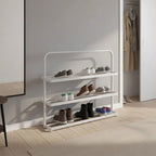 Contemporary 3-Tier Iron Shoe Rack for Stylish Home | Ridorn-Shoe Storage-Ridorn
