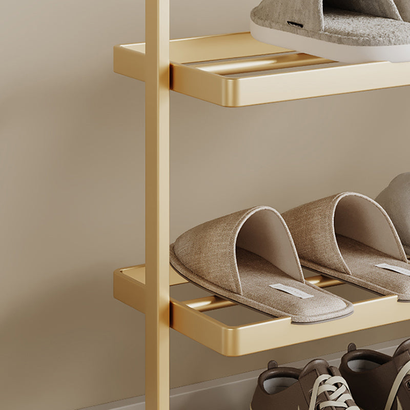 Contemporary 3-Tier Iron Shoe Rack for Stylish Home | Ridorn-Shoe Storage-Ridorn