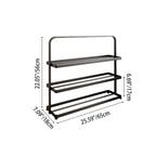 Contemporary 3-Tier Iron Shoe Rack for Stylish Home | Ridorn-Shoe Storage-Ridorn
