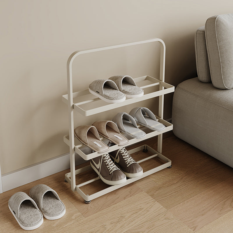 Contemporary 3-Tier Iron Shoe Rack for Stylish Home | Ridorn-Shoe Storage-Ridorn