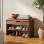 Contemporary 3-Tier Minimalist Shoe Storage Organizer in | Ridorn-Shoe Storage-Ridorn