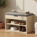 Contemporary 3-Tier Minimalist Shoe Storage Organizer front view