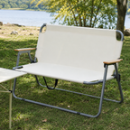 Contemporary Minimalist Folding Camping Chair with Backrest | Ridorn-Camping Chairs-Ridorn