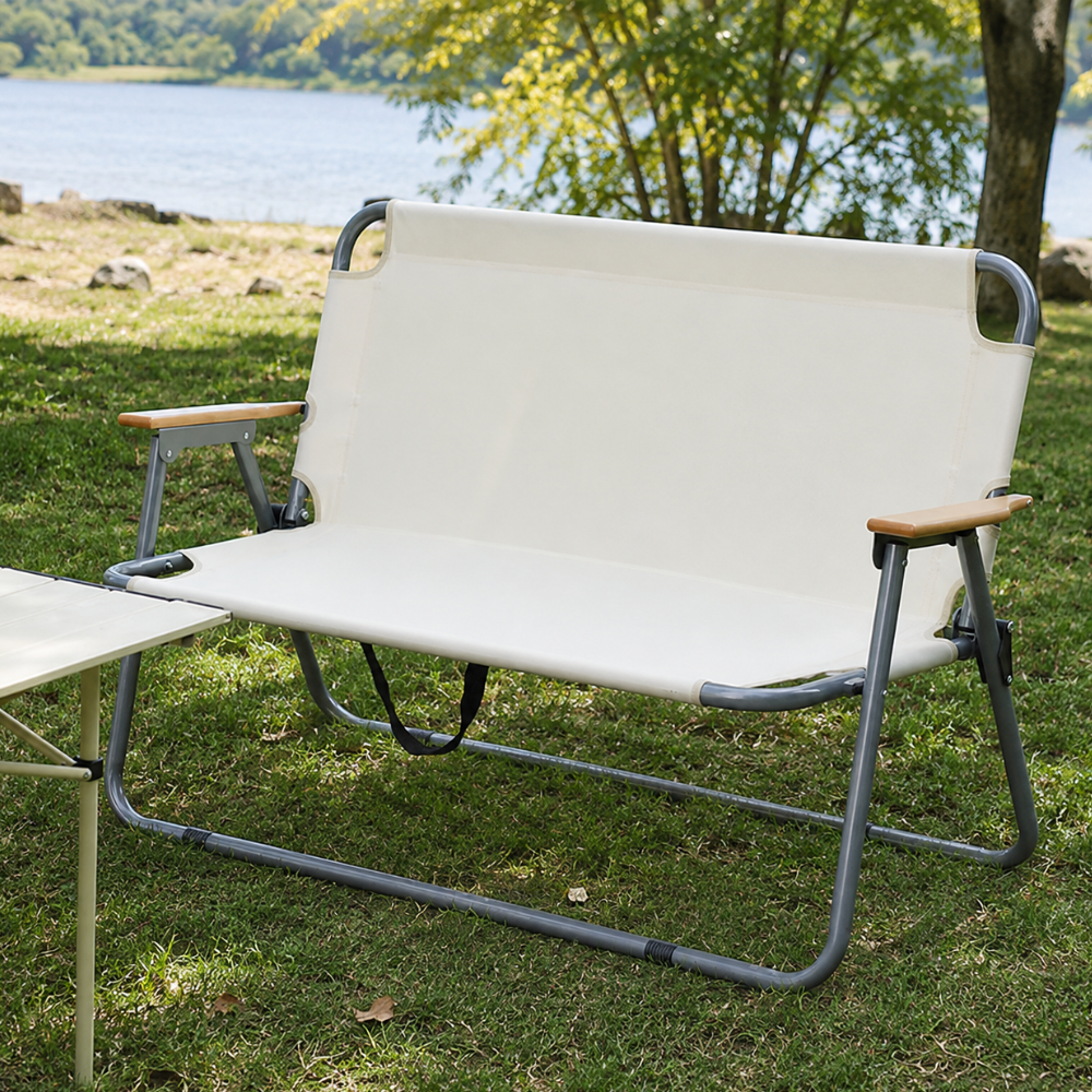 Contemporary Minimalist Folding Camping Chair with Backrest | Ridorn-Camping Chairs-Ridorn