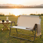 Contemporary Minimalist Folding Camping Chair with Backrest | Ridorn-Camping Chairs-Ridorn