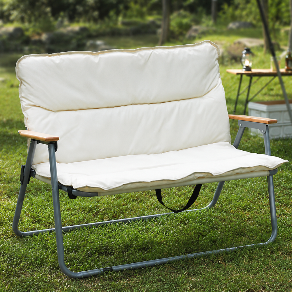 Contemporary Minimalist Folding Camping Chair with Backrest | Ridorn-Camping Chairs-Ridorn