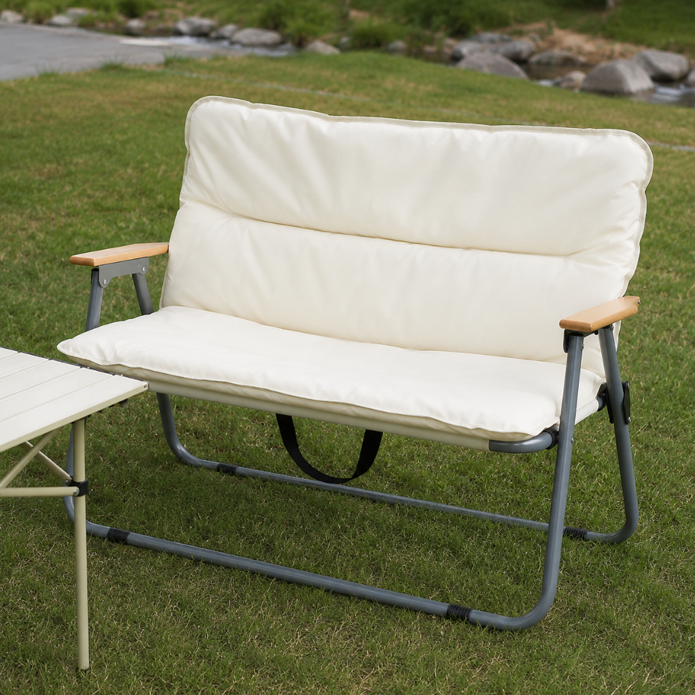 Contemporary Minimalist Folding Camping Chair with Backrest | Ridorn-Camping Chairs-Ridorn