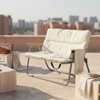 Contemporary Minimalist Folding Camping Chair with Backrest | Ridorn-Camping Chairs-Ridorn