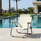Contemporary Minimalist Folding Camping Chair with Backrest | Ridorn-Camping Chairs-Ridorn