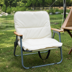 Contemporary Minimalist Folding Camping Chair with Backrest | Ridorn-Camping Chairs-Ridorn