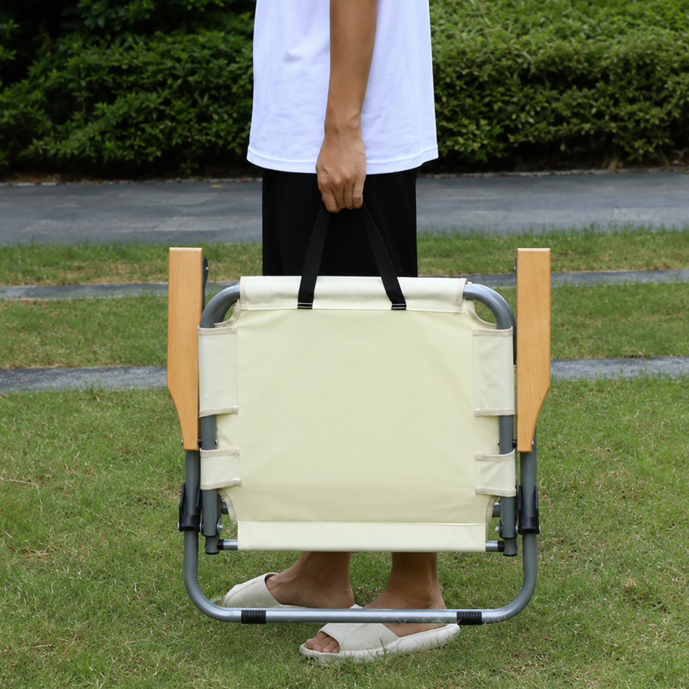 Contemporary Minimalist Folding Camping Chair with Backrest | Ridorn-Camping Chairs-Ridorn