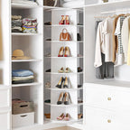 Contemporary Minimalist Shoe Storage Rack - 4 to 7 Tiers | Ridorn-Shoe Racks-Ridorn