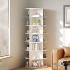 Contemporary Minimalist Shoe Storage Rack - 4 to 7 Tiers | Ridorn-Shoe Racks-Ridorn