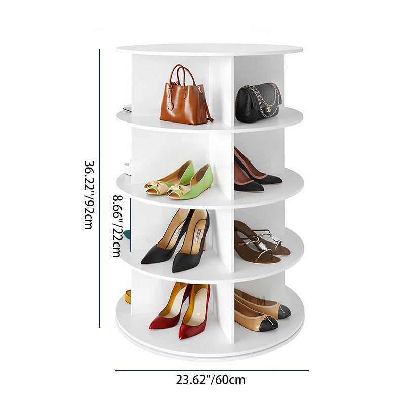 Contemporary Minimalist Shoe Storage Rack - 4 to 7 Tiers | Ridorn-Shoe Racks-Ridorn