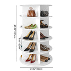 Contemporary Minimalist Shoe Storage Rack - 4 to 7 Tiers | Ridorn-Shoe Racks-Ridorn