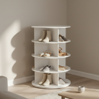 Contemporary Minimalist Shoe Storage Rack - 4 to 7 Tiers | Ridorn-Shoe Racks-Ridorn