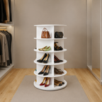 Contemporary Minimalist Shoe Storage Rack - 4 to 7 Tiers | Ridorn-Shoe Racks-Ridorn