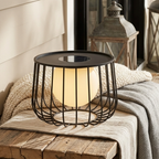 Contemporary Solar Lantern - Waterproof Dimmable LED for | Ridorn-Outdoor Lighting-Ridorn
