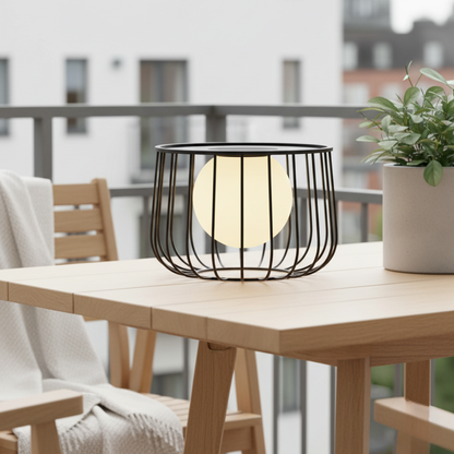 Contemporary Solar Lantern - Waterproof Dimmable LED for | Ridorn