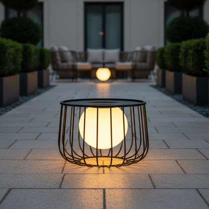 Contemporary Solar Lantern - Waterproof Dimmable LED for | Ridorn
