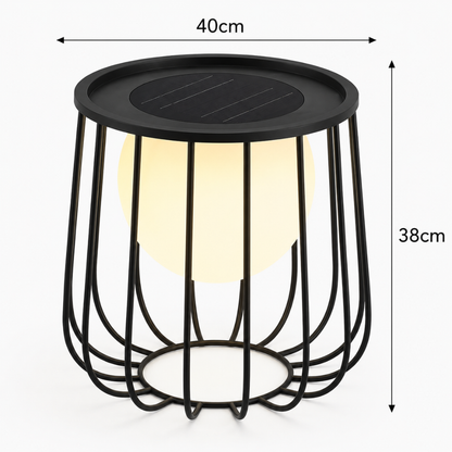 Contemporary Solar Lantern - Waterproof Dimmable LED for | Ridorn