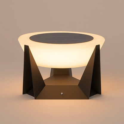 Contemporary Solar Outdoor Light with Adjustable Brightness | Ridorn