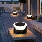 Contemporary Solar Outdoor Light with Adjustable Brightness | Ridorn