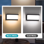Contemporary Waterproof LED Outdoor Wall Light for Gardens | Ridorn-Outdoor Lighting-Ridorn