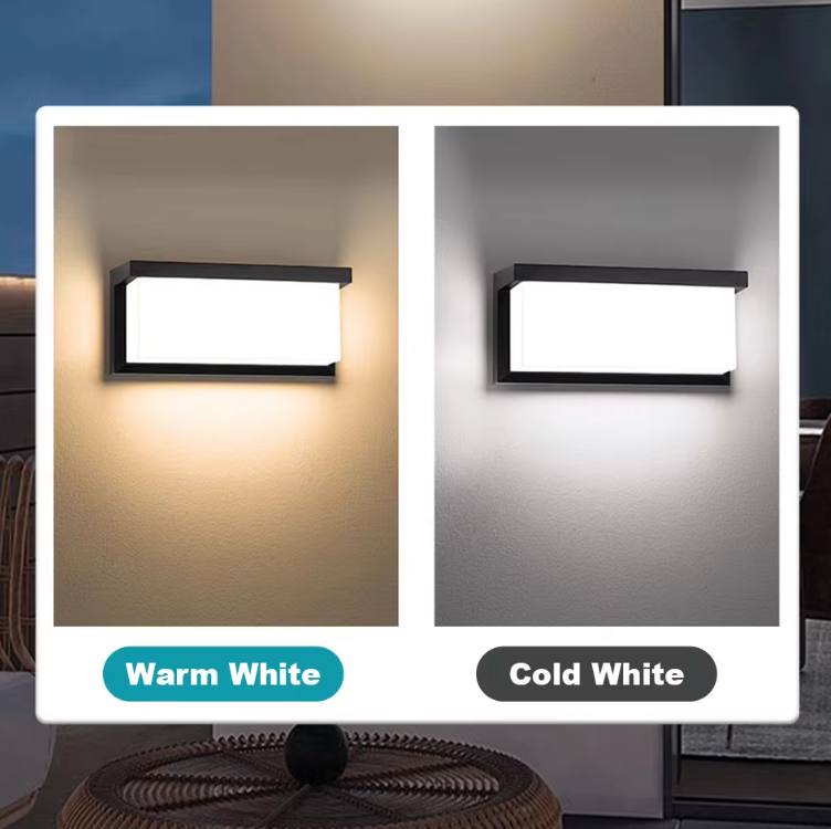 Contemporary Waterproof LED Outdoor Wall Light for Gardens | Ridorn-Outdoor Lighting-Ridorn