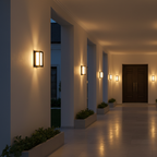 Contemporary Waterproof LED Outdoor Wall Light for Gardens | Ridorn-Outdoor Lighting-Ridorn