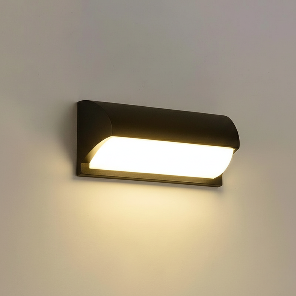 Contemporary Waterproof LED Outdoor Wall Light for Gardens | Ridorn-Outdoor Lighting-Ridorn