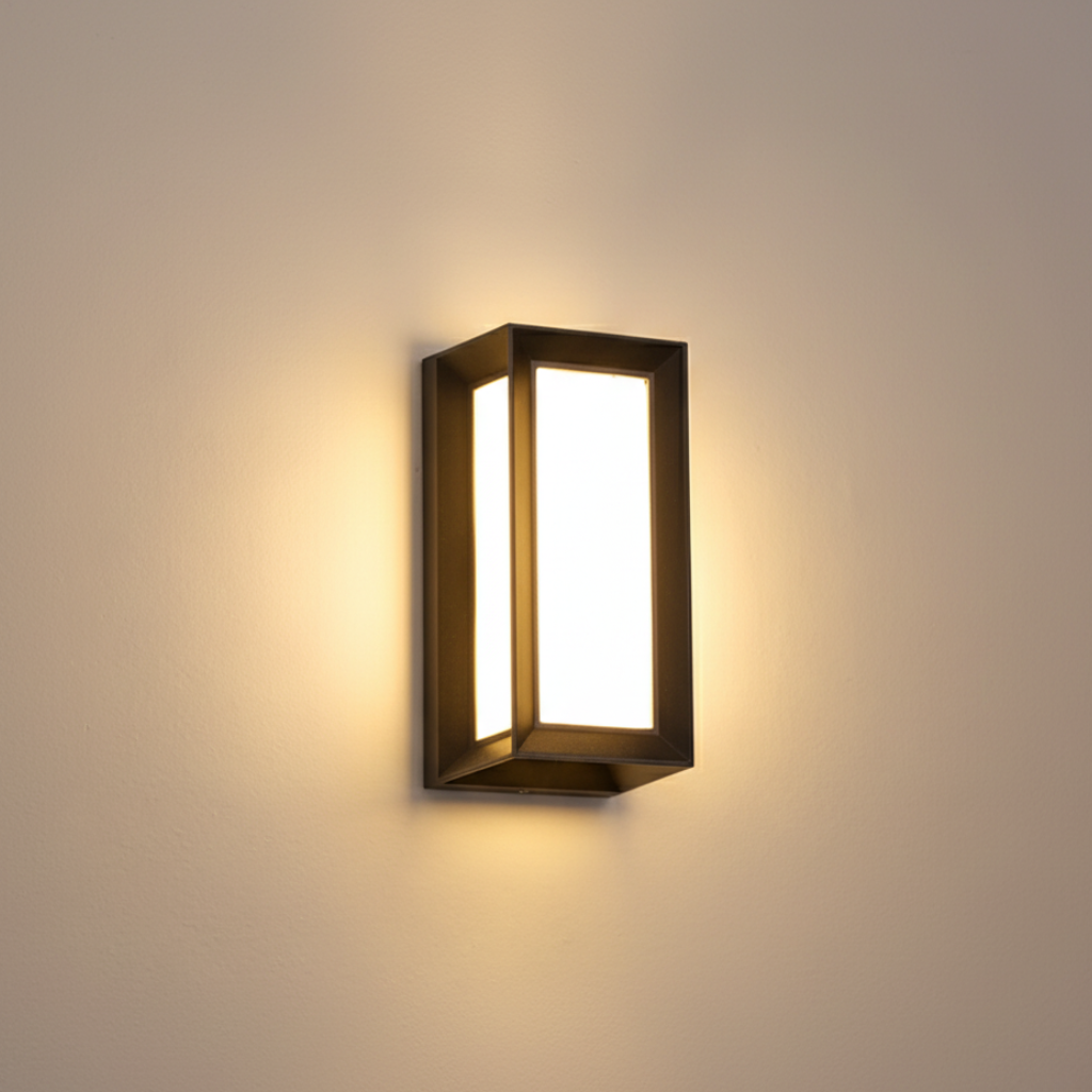 Contemporary Waterproof LED Outdoor Wall Light for Gardens | Ridorn-Outdoor Lighting-Ridorn
