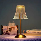 Cordless Crystal Effect LED Table Lamp | Ridorn-Table Lamp-Ridorn