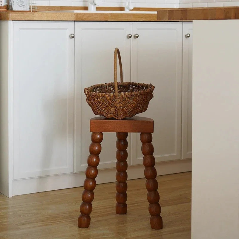 Coveon Wood Stool-Chairs-Ridorn