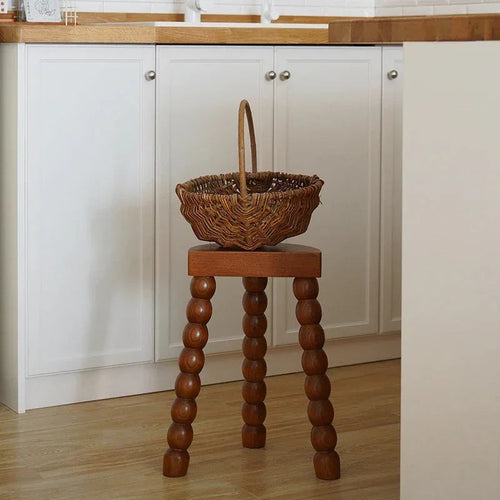 Coveon Wood Stool-Chairs-Ridorn