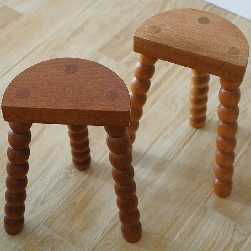 Coveon Wood Stool-Chairs-Ridorn