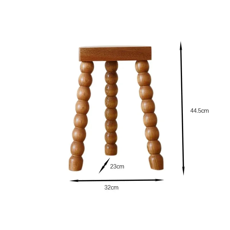 Coveon Wood Stool-Chairs-Ridorn