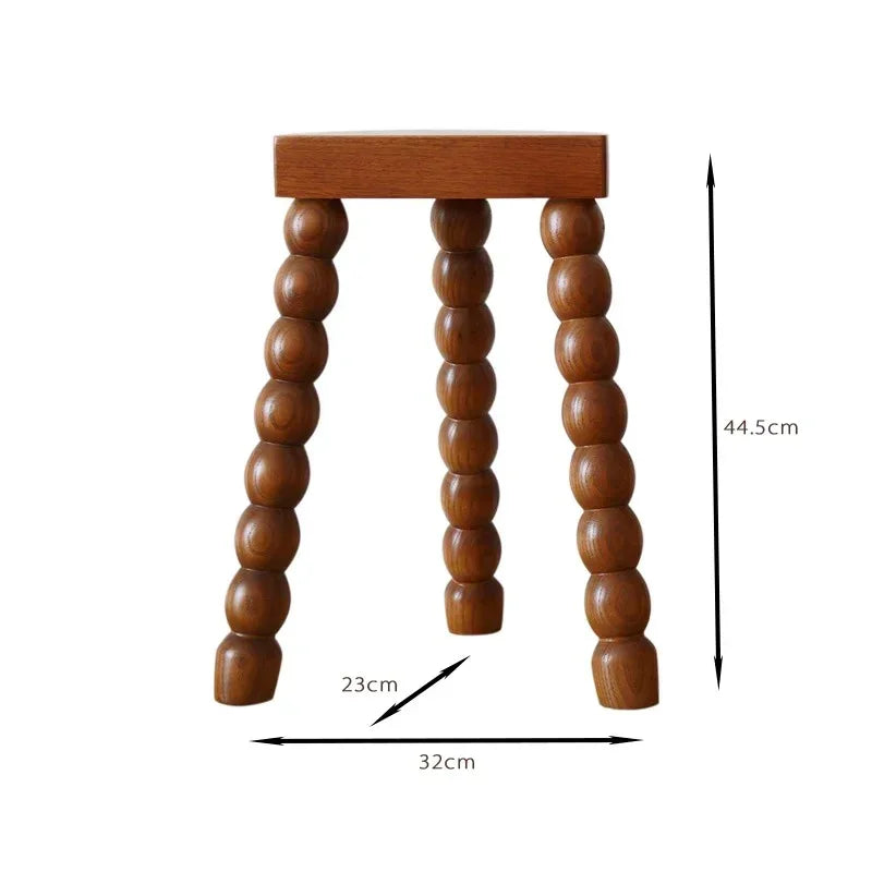 Coveon Wood Stool-Chairs-Ridorn