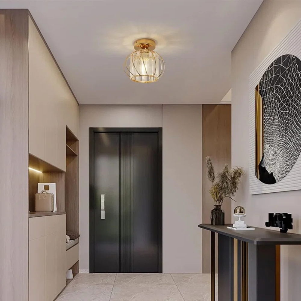 Elegant Crystal Ceiling Light for Modern Interiors | Ridorn