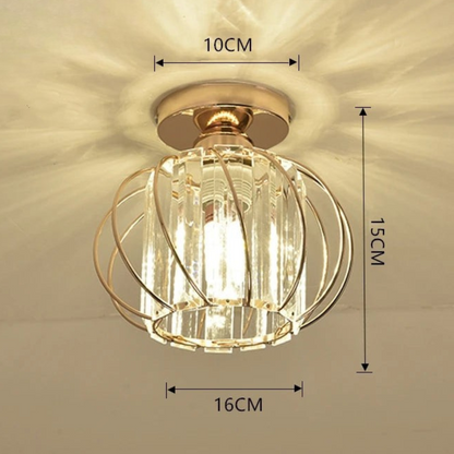 Elegant Crystal Ceiling Light for Modern Interiors | Ridorn
