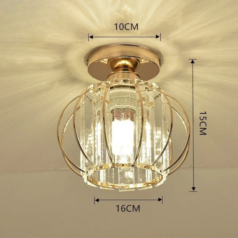 Elegant Crystal Ceiling Light for Modern Interiors | Ridorn