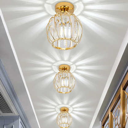 Elegant Crystal Ceiling Light for Modern Interiors | Ridorn