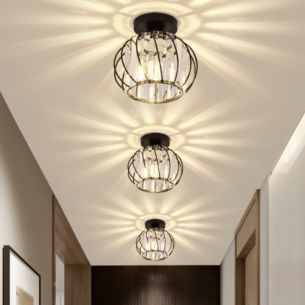 Elegant Crystal Ceiling Light for Modern Interiors | Ridorn