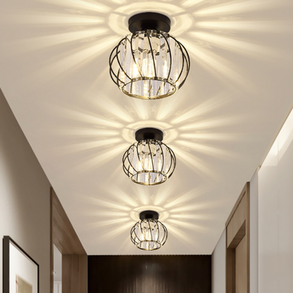 Elegant Crystal Ceiling Light for Modern Interiors | Ridorn